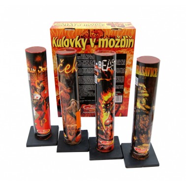 Pyrotechnika Kulové pumy Single Shots 48mm 4ks Silvestr