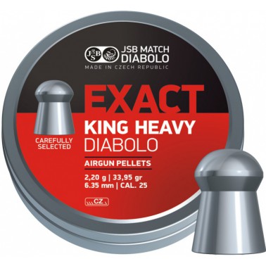 Diabolo JSB Exact King Heavy 150ks cal.6,35mm