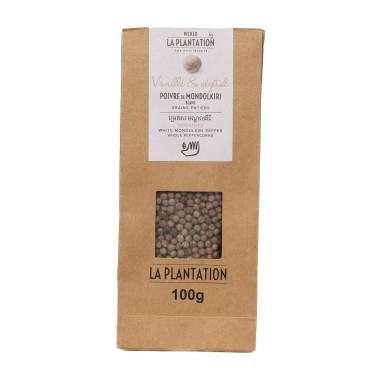 Kambodžský pepř z Mondulkiri bílý 100g