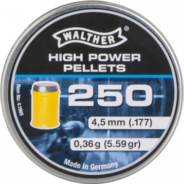 Diabolo Walther High Power 250ks cal.4,5mm