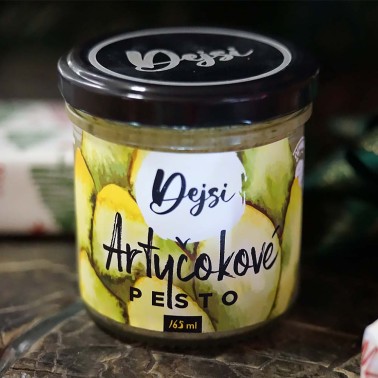 „Dejsi“ artyčokové pesto s italskými sýry a slunečnicovýni semínky 165 ml