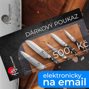 Elektronický poukaz v hodnotě 500 Kč