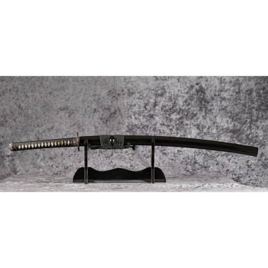 katana SACHI z uhlíkové oceli AISI 1095 a reálným hamonem