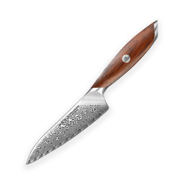 univerzální nůž Petty 135 mm Dellinger Rose Wood Damascus®