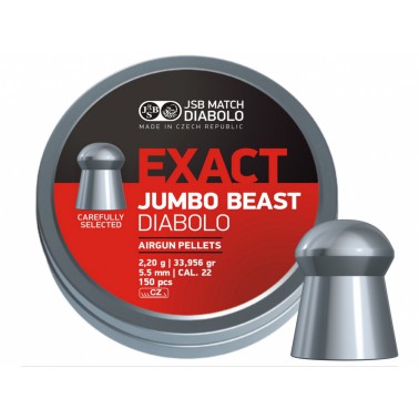 Diabolo JSB Exact Jumbo Beast 150ks cal.5,52mm