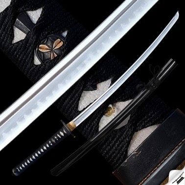 HONES Japanese Sword, Yokote T-10 Steel, Choji Hamon