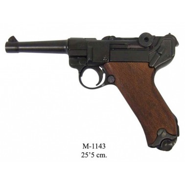 Replika Pistole Parabellum Luger P08 dřevo