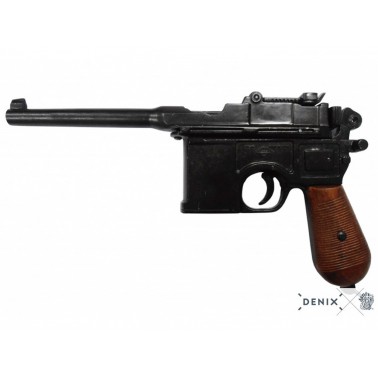 Replika Pistole Mauser C96 1896 dřevo