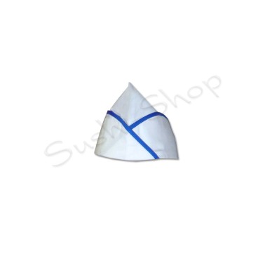 Czapka kucharska White/Blue