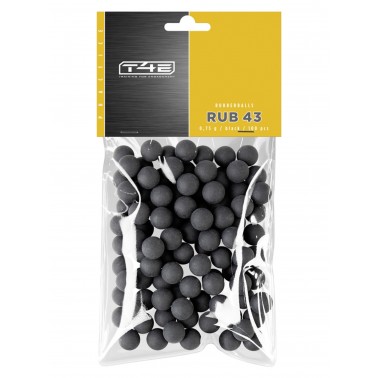 Kuličky T4E Rubber Ball RB .43 0,75g polymer 100ks