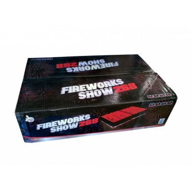 Kompaktní ohňostroj Fireworks Show 268ran / 20 mm