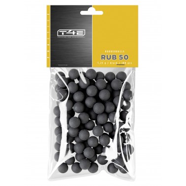 Kuličky T4E Rubber Ball RB Prac-Series .50 polymer 100ks