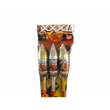 Pyrotechnika Rakety XXXL Rocket set 3ks, 170cm - POUZE OSOBNÍ ODBĚR