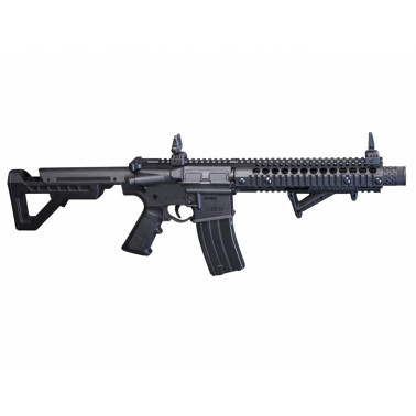 Vzduchový samopal Crosman DPMS SBR Full Auto ráže 4,5 mm BB ocelové broky