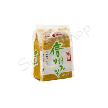 Pasta sojowa SHIRO MISO biała 400