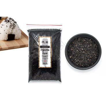 Sezam czarny prażony Irigoma Kuro 200g