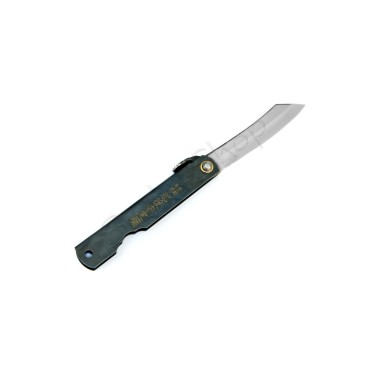 Nóż Higonokami składany 6.8 cm czarny