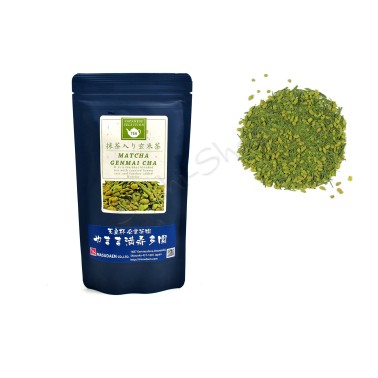 Genmaicha z brązowym ryżem i herbatą Matcha 100g