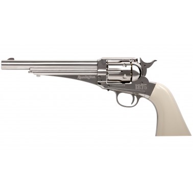 Vzduchový revolver Crosman Remington 1875 Silver ráže 4,5 mm