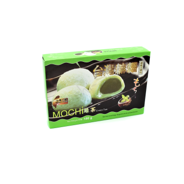 Ciasteczka ryżowe Mochi zielona herbata 180g