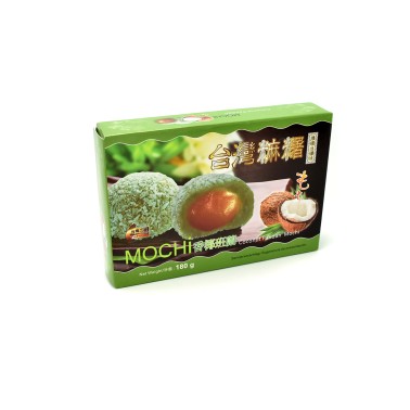 Ciasteczka ryżowe Mochi kokos i pandan 180g