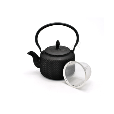Dzbanek żeliwny do herbaty Arare Black 0.8l