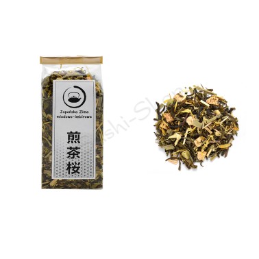 Herbata japońska zima (miodowo-imbirowa) 100g