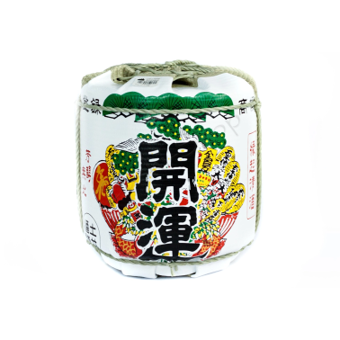 Baryłka Taru sake ozdobna Kyarakuta 43x43 cm