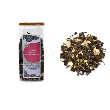 Herbata Sencha Słodki Melon 100g