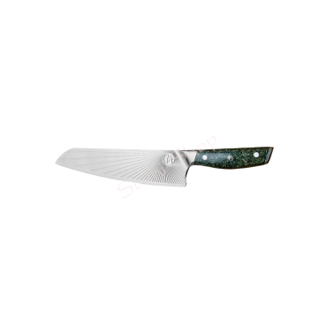 Nóż Dellinger SANDVIK NORTHERN SUN Gyuto 205mm GREEN