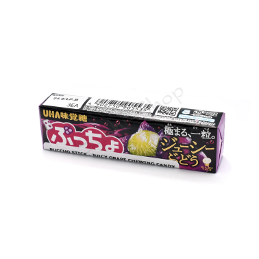 Gumy Puccho Stick o smaku winogronowym UHA 50 g