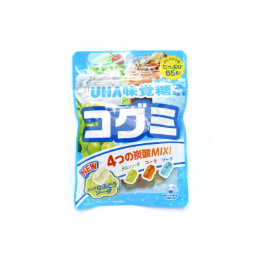 Żelki w 4 smakach KOGUMI DRINK UHA 85 g
