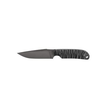 COMMANDEUR ALL PURPOSE KNIFE  G10 TEXTURED BLACK HANDLE / KYDEX SHEATH