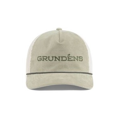 Cord Wordmark Trucker  Light Olive O/S