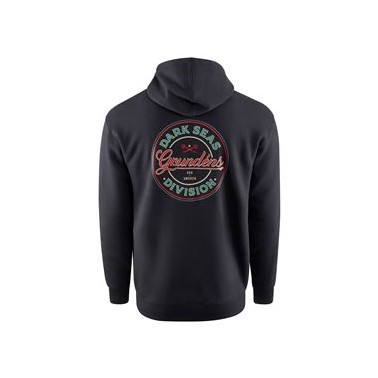 Dark Seas X Grundens Instinctive FZ Hoodie  Black S