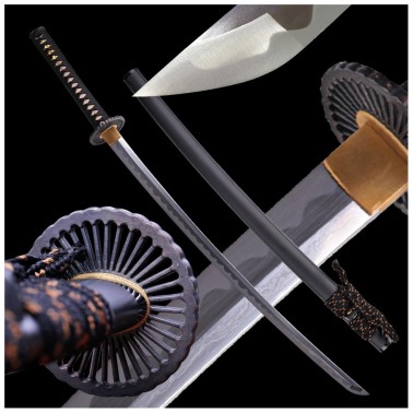 Aika Japanese Sword Folded Damascus T-10 Steel