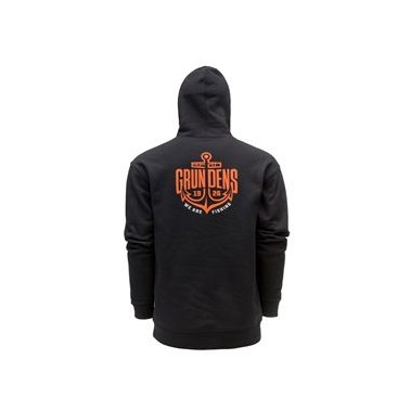 Displacement DWR Hoodie Logo Anchor Black XL