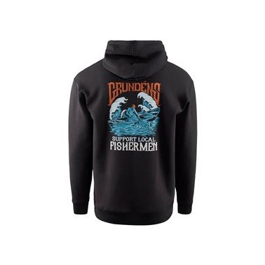 Displacement DWR Hoodie SL Fisherman Black XXL