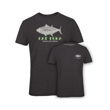 Eat Tuna T-Shirt SMU Heather Charcoal M