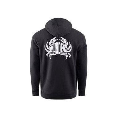 Eat Your Words DWR HD Hoodie Black Crab Graphic  XXL