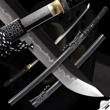 Umebachi Japanese Katana - T-10 Steel, Yokote - Choji Hamon