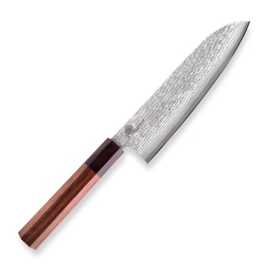 Kuchyňský nůž Santoku 180 mm Dellinger® Forged Brown Scar