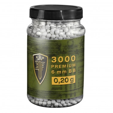 Kuličky BB 6mm 0,20g 3000 ks bílé Elite Force