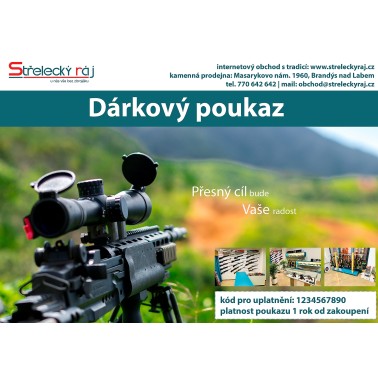 Dárkový poukaz 500 Kč | univerzální