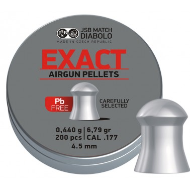 Diabolo JSB Exact Lead Free 200ks cal.4,5mm