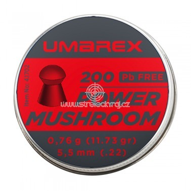 Diabolo Umarex Power Mushroom Pb Free cal.5,5mm 200ks
