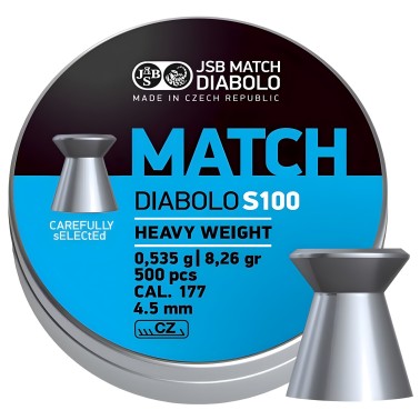 Diabolo JSB Match S100 500ks cal.4,51mm