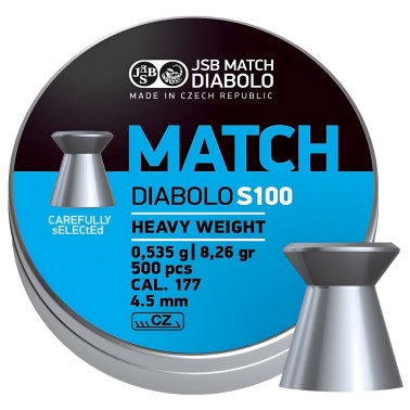 Diabolo JSB Match S100 500ks cal.4,52mm