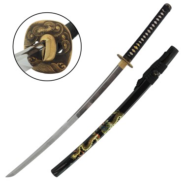 Katana Gorudo, 2,30 Shaku, Hamon Choji, Yokote, AISI 1065