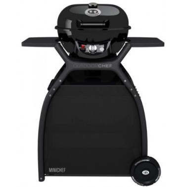 kotlový plynový gril MINI CHEF P-420 G ve verzi table-top s vozíkem